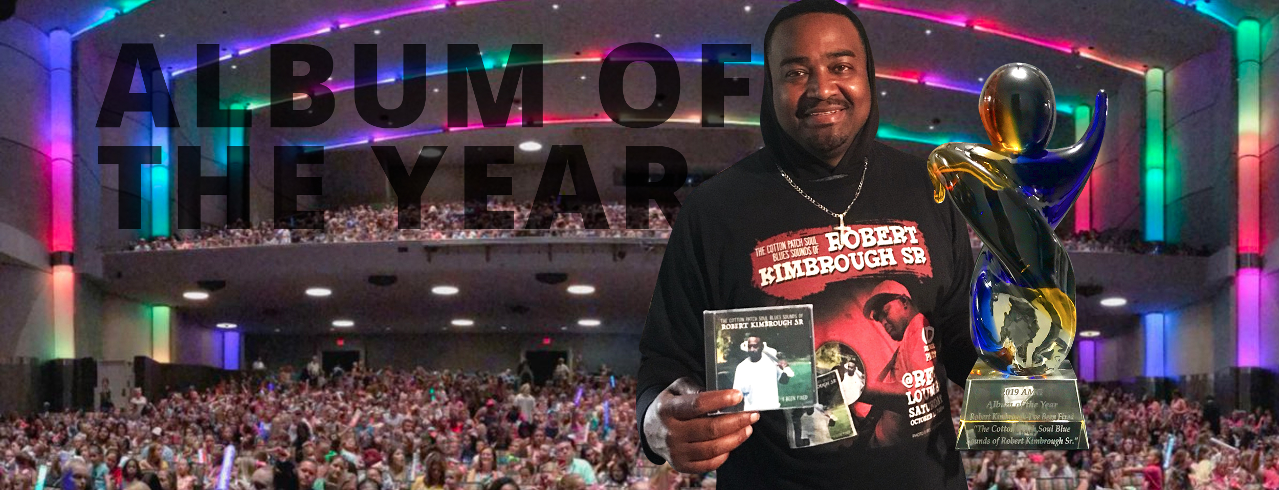 Robert Takes Home AMG Album of the Year Award
